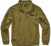 Brandit Tactical Sweat Troyer con capucha, oliva, Talla 5XL