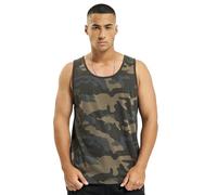 Brandit Tank Top Hombre Top Tirante Ancho Negro Regular