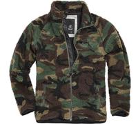 Brandit Teddyfleece Chaqueta, Bosque, Talla L