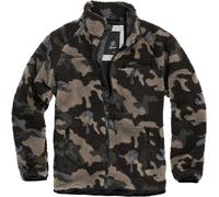 Brandit Teddyfleece Chaqueta, Camuflaje oscuro, Talla XXL