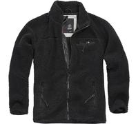 Brandit Teddyfleece Chaqueta, negro, tamaño L