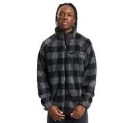 Brandit Teddyfleece Chaqueta, negro-gris, tamaño M