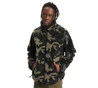 Brandit Teddyfleece Jacket, Color: darkcamo, Size: M
