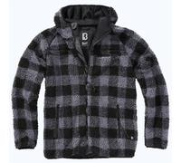 Chaqueta Polar Brandit Worker Negro/GrisS Negro,Gris