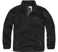 Brandit Teddyfleece Jersey, negro, tamaño M para Hombres