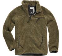 Brandit Teddyfleece Jersey, verde, tamaño 2XL para Hombres