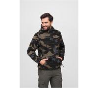 Brandit Teddyfleece Obrero Chaqueta Jersey Half Cremallera Front Pocket Exterior