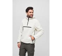 Brandit Teddyfleece Obrero Chaqueta Jersey Half Cremallera Front Pocket Exterior