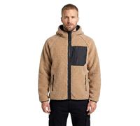 Brandit Teddyfleece Work Jacket 15Y, Color: camel, Size: L