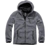 Brandit Teddyfleece Worker Chaqueta, antracita, Talla XL
