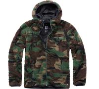 Brandit Teddyfleece Worker Chaqueta, Bosque, Talla 3XL