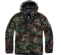 Brandit Teddyfleece Worker Chaqueta, verde, tamaño 2XL para Hombres