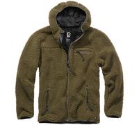Brandit Teddyfleece Worker Jacket Calentar Ropa De Calle Hombre Invierno Oliva