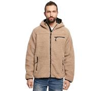 Brandit Teddyfleece Worker Jacket, color: camel, size: XL