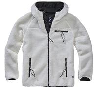 Brandit Teddyfleece Worker Jacket, color: white, size: M