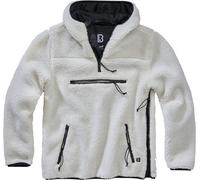Brandit Teddyfleece Worker Jersey, Blanco, Talla 3XL