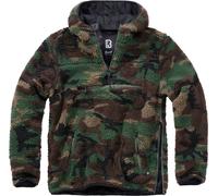 Brandit Teddyfleece Worker Jersey, Bosque, Talla XL