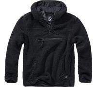 Brandit Teddyfleece Worker Jersey, negro, Talla 6XL