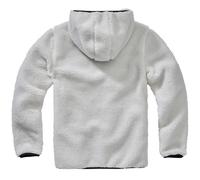 Brandit Teddyfleece Worker Pullover Calentar Ropa De Calle Hombre Blanco