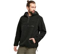 Brandit Teddyfleece Worker Pullover, Color: black, Size: L