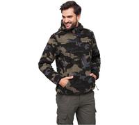 Brandit Teddyfleece Worker Pullover, color: darkcamo, size: 6XL