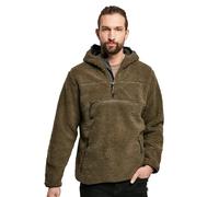 Brandit Teddyfleece Worker Pullover, color: olive, size: XL