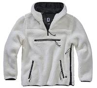 Brandit Teddyfleece Worker Pullover, color: white, size: XXL