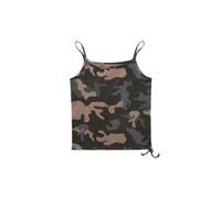 Brandit Top 'Lilly ' marrón / marrón oscuro / gris S EUR