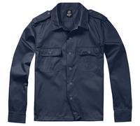 Brandit U.S. Camisa Manga Larga Hombres Militar Trabajo Ejército Verano Navy
