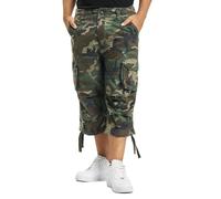 Brandit Urban Legend 3/4 Shorts, Pantalones Cortos Cargo Hombre, Woodland, 5XL