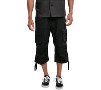 Brandit Urban Leyenda 3/4 Hombre Cargo Pantalones Cortos | Pantalones cortos 3/4 con múltiples bolsillos, cintura y bajos de las piernas, pantalones cortos hasta la rodilla para el día