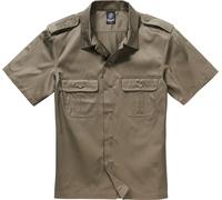 Brandit Us 1/2 Camiseta, oliva, Talla XL