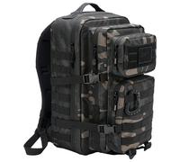 Brandit US Assault Large Mochila, Camuflaje oscuro