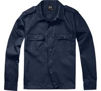 Brandit US camisa de manga larga, Azul marino, Talla 6XL