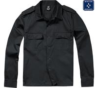 Brandit US camisa de manga larga, negro, tamaño 2XL para Hombres