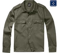 Brandit US camisa de manga larga, oliva, Talla M