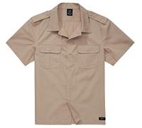 Brandit US - Camiseta de manga corta, color beige, talla XL