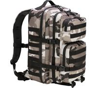 Brandit US Cooper L Mochila, negro-gris para Hombres