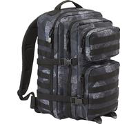 Brandit US Cooper L Mochila, negro/gris, Talla única