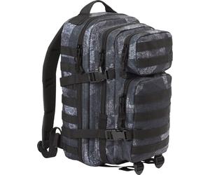 Brandit US Cooper M Mochila, negro/gris, Talla única