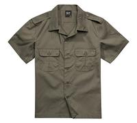 Brandit US Ripstop Shirt Short Sleeve, color: olive, size: XL
