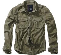 Brandit Vintage Camisa Oliva L hombres verde