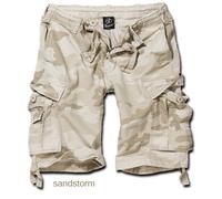 Brandit Pantalones cortos Vintage para hombre Sandstorm Talla L