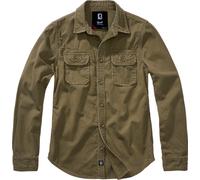 Brandit Vintage Long Sleeve Camisa de mujer, oliva, Talla 3XL