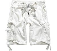 Brandit Vintage Shorts, Pantalones Cortos Hombre, Blanco, L