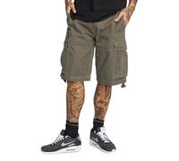 Brandit Vintage Shorts, Pantalones cortos Hombre, Olivo, 7XL