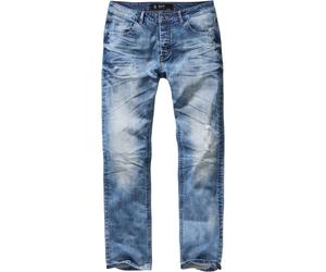 Brandit Will Mezclilla Jeans Corte recto Aumento regular Hombres Pantalones Azul