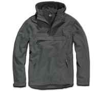 Brandit Windbreaker Chaqueta, antracita, Talla XXL