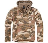 Brandit Windbreaker Chaqueta, marrón/arena, Talla L