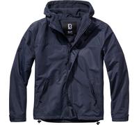 Brandit Windbreaker Frontzip Chaqueta, Azul marino, Talla L
